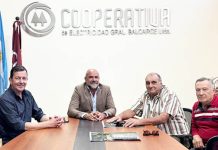 Directivos de las eléctricas de Balcarce y San Manuel garantizan el funcionamiento de una línea de 33 kv